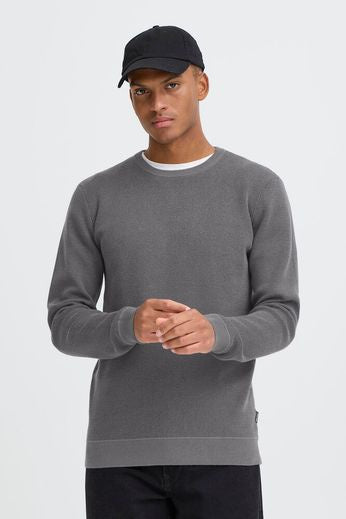 BAAL CREW KNIT  |  GREY