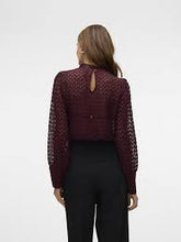 Load image into Gallery viewer, BECCA LACE TOP  |  WINE
