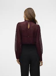 BECCA LACE TOP  |  WINE