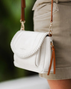 SHANIA CROSSBODY BAG  |  VANILLA