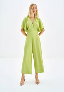CIMENS JUMPSUIT  |  LIME