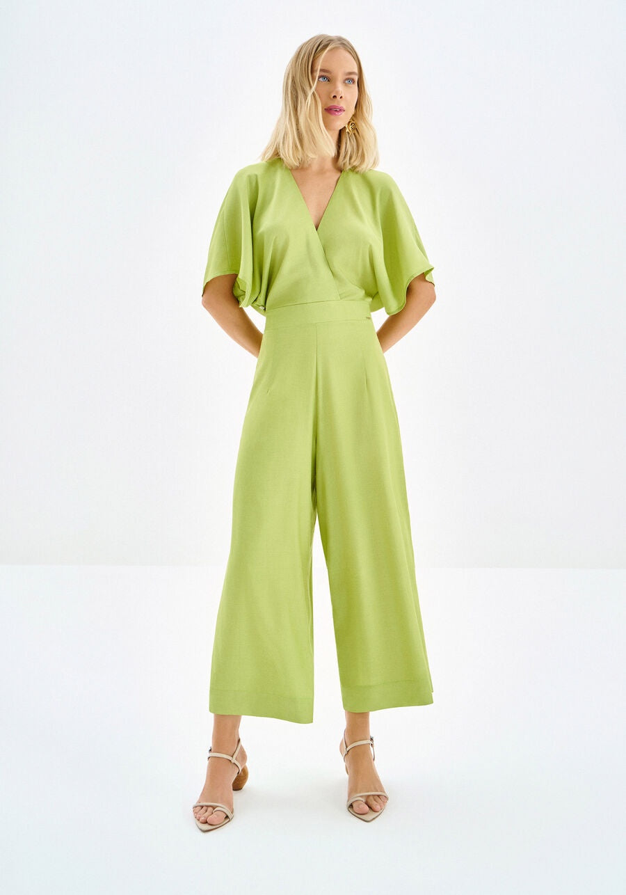 CIMENS JUMPSUIT  |  LIME