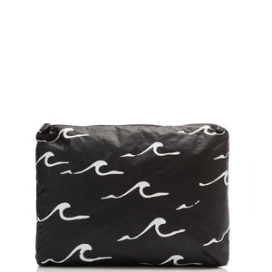 MID SEASIDE POUCH | WHITE BLACK