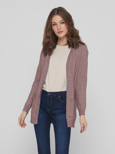 LESLY KNIT CARDI  |  VIOLET ICE