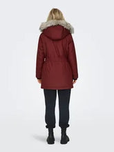 Load image into Gallery viewer, IRIS FUR PARKA  |  SYRAH
