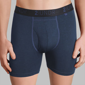 SWING SHIFT BOXER BRIEF 6"  |  SAPPHIRE
