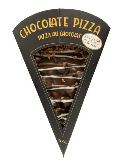 DARK CHOCOLATE & TAFFY PIZZA