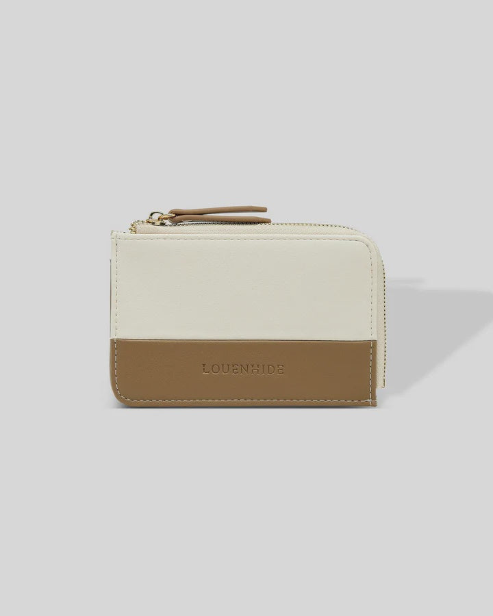 TILLY CARDHOLDER  |  TAUPE/VANILLA