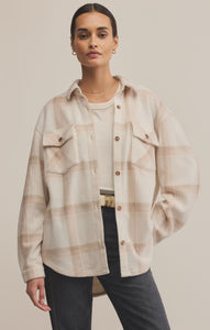 HIKER TWO TONE PLAID JACKET  |  SMOKEY