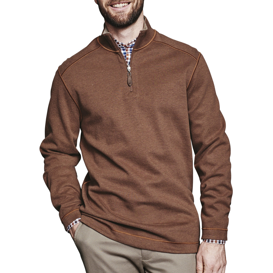 REVERSIBLE QUARTER ZIP |