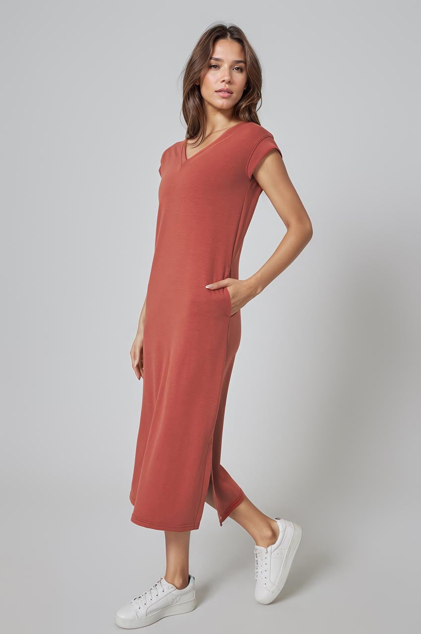 SERENE MAXI DRESS | CEDAR WOOD