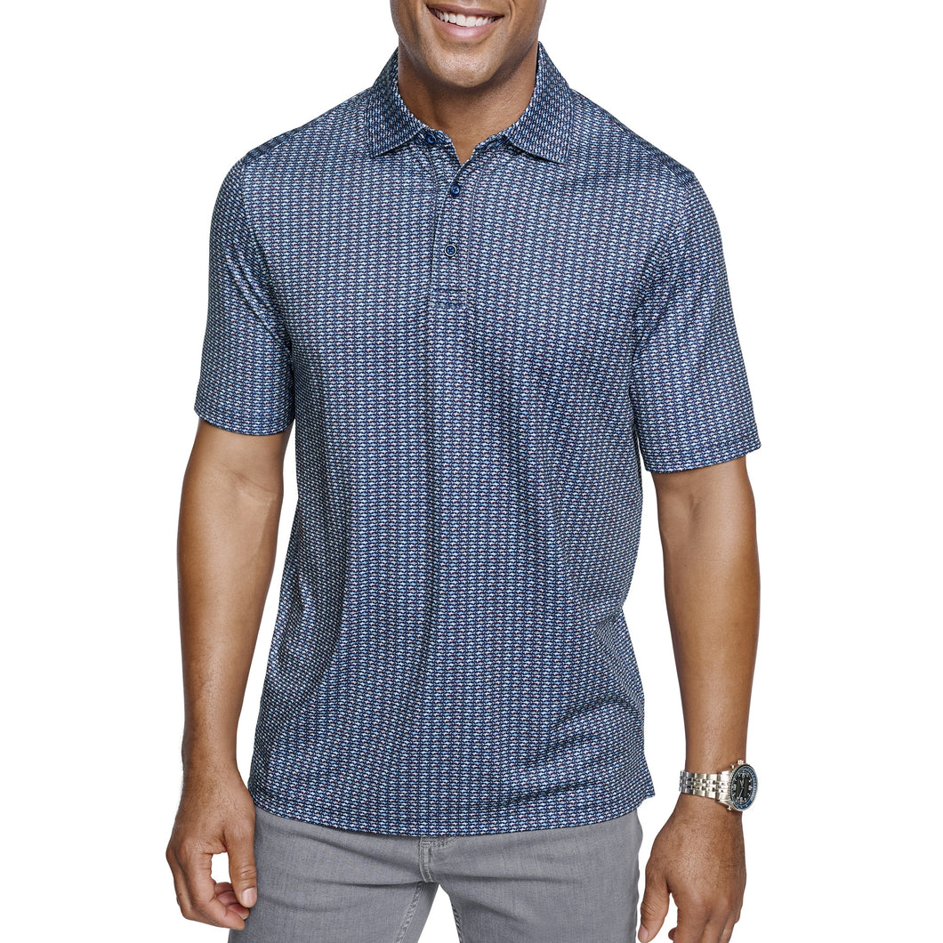 COOL DEGREE POLO  |  FISH PRINT