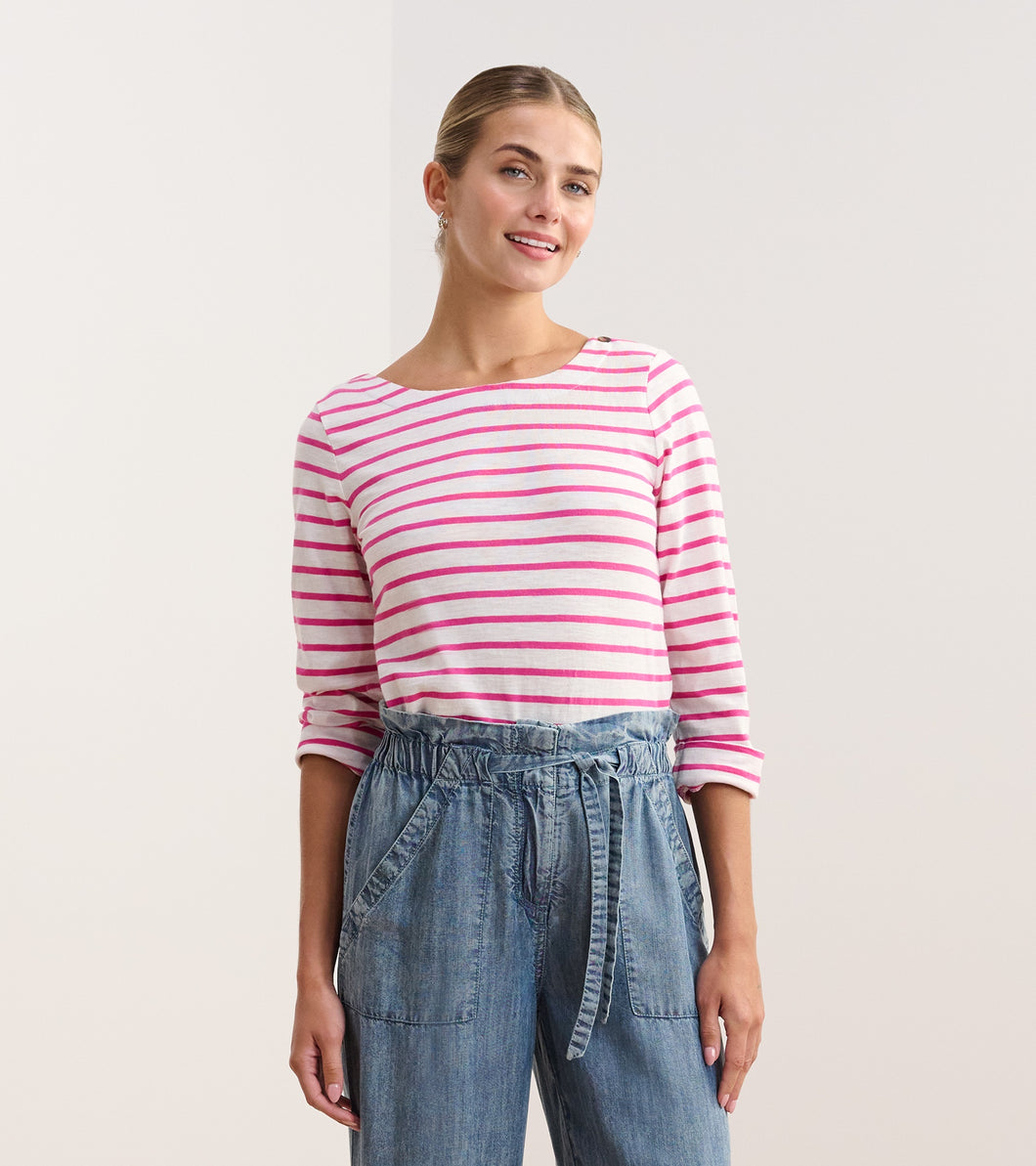 BRETON TOP  |  FUCHIA