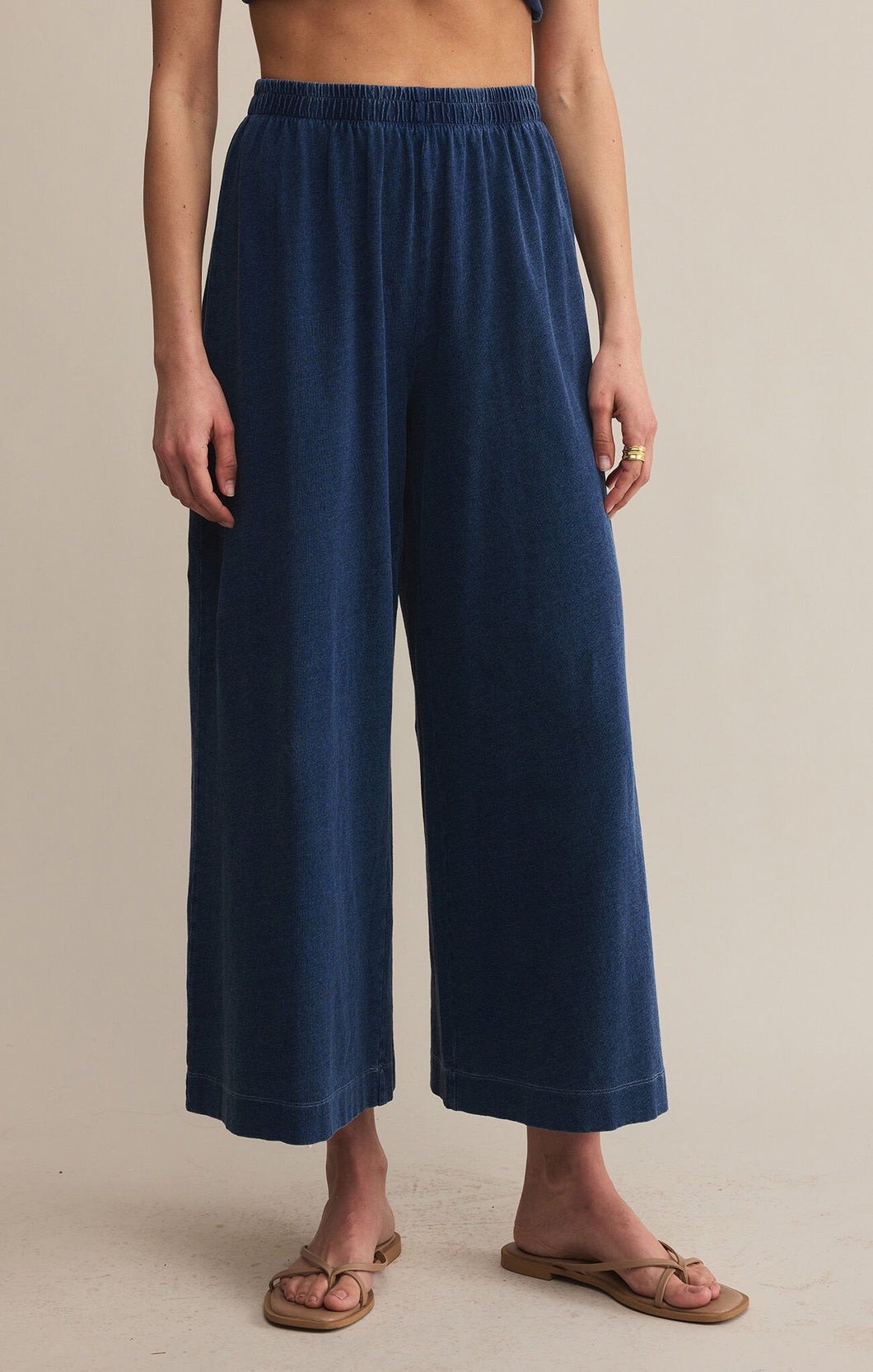 SCOUT JERSEY PANT  |  INDIGO DENIM
