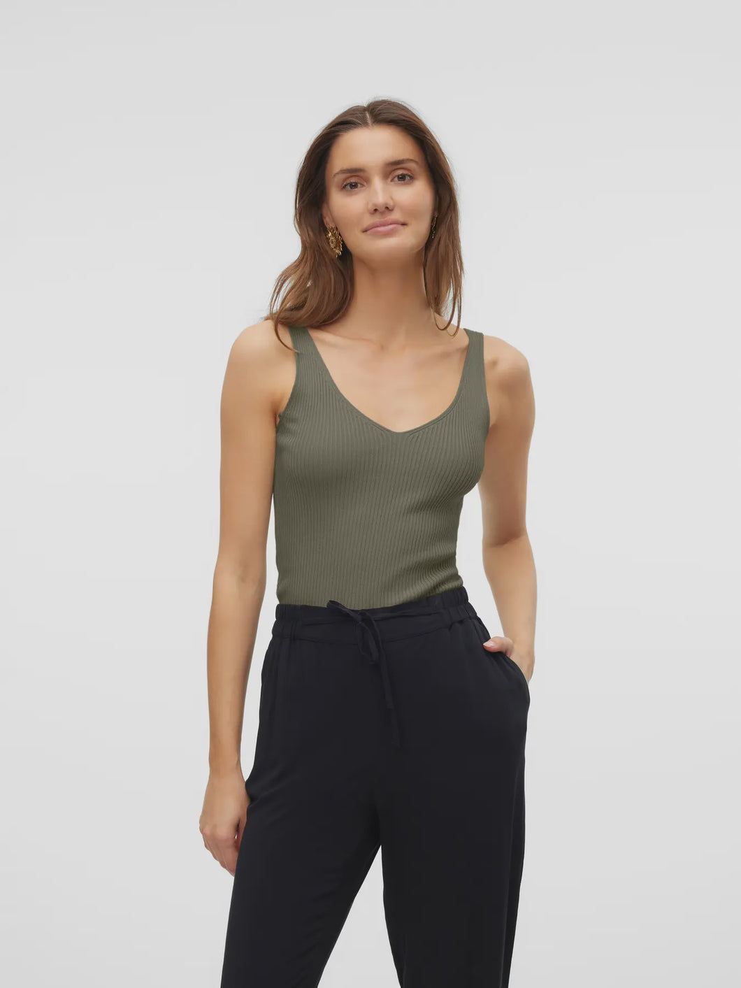 GLORY RIBBED TANK