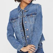 Load image into Gallery viewer, FAITH DENIM JACKET
