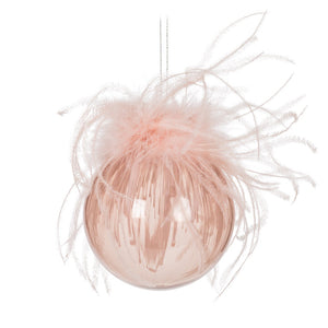 BOA FEATHER ORNAMENT 3"