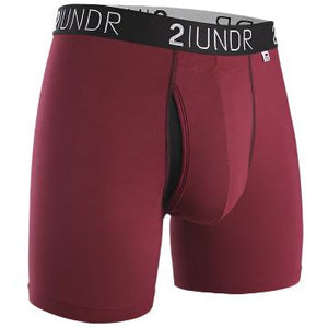 SWING SHIFT BOXER | BURGUNDY