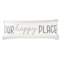 Load image into Gallery viewer, OUR HAPPY PLACE PILLOW

