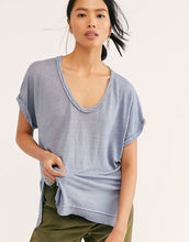 Load image into Gallery viewer, UNDER THE SUN LINEN TEE
