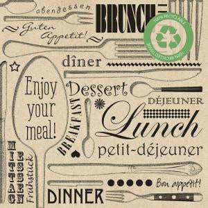 ECO FRIENDLY LUNCH NAPKINS