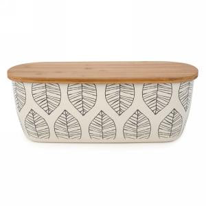 BAMBOO STORAGE DISH WITH LID
