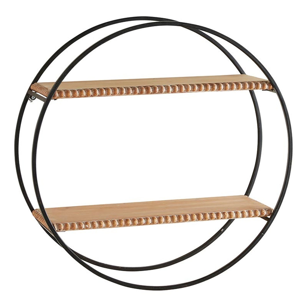 CIRCULAR WOOD SHELF