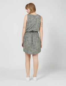KAMALA DRESS  MOSS