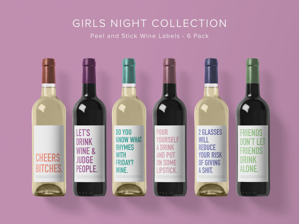WINE LABELS  |  GIRLS NIGHT  |  6PCK