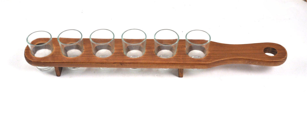 SHOT GLASS SET W/STAND