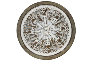 ROUND ORNATE WALL MEDALLION