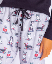 Load image into Gallery viewer, FLANNELS SNEAKER DOGS PJ SET
