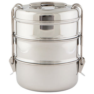 TIFFIN 3-TIER SIMPLY STEEL TINS